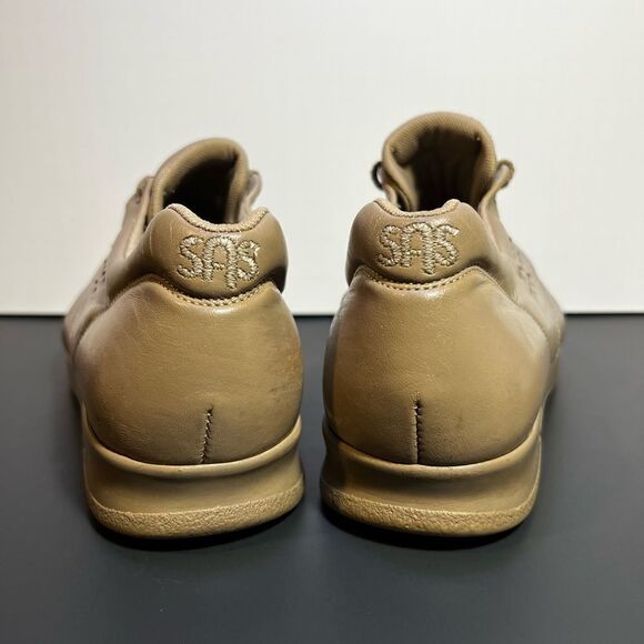Womens SAS Free Time Light Brown Leather Walking Shoes / Size 9.5 Medium - Picture 5 of 10